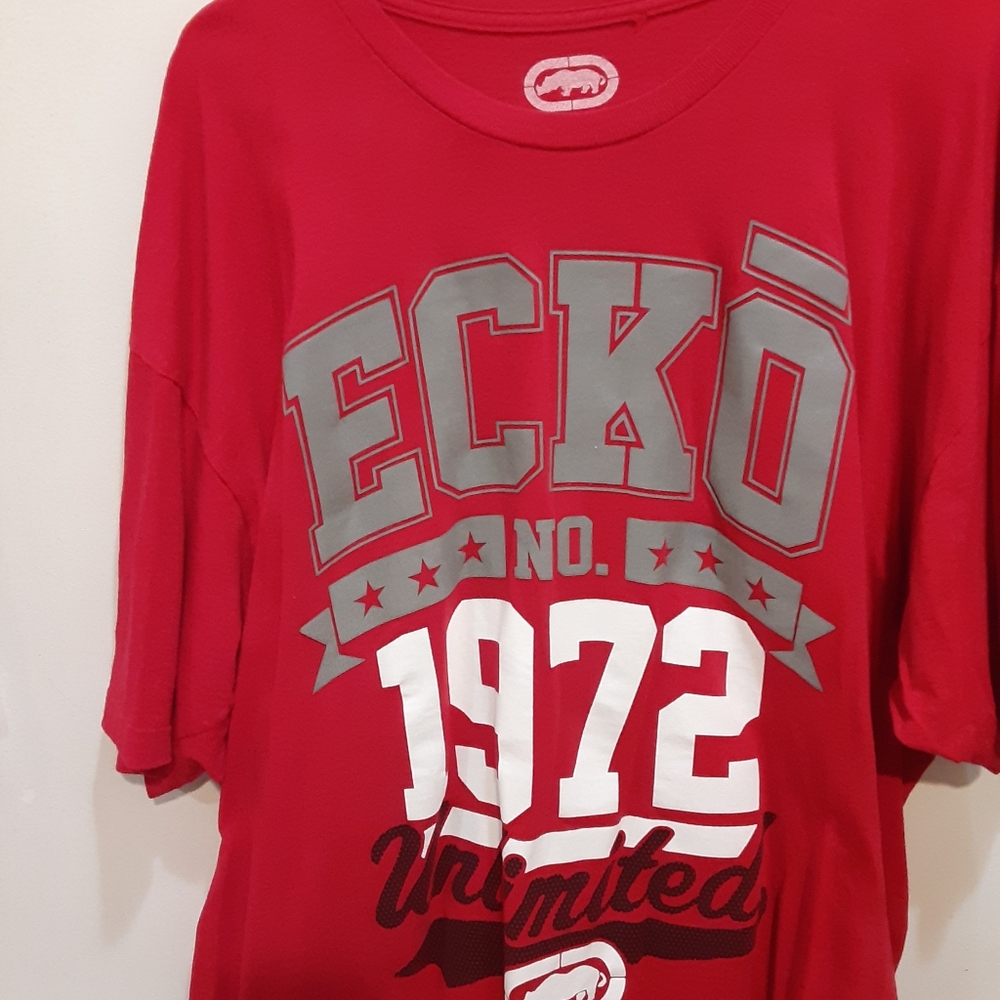 Ecko Unltd Classic Big Logo Red Tshirt